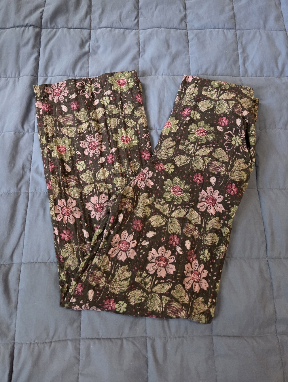 Zara Foral Print Pants Size Medium
